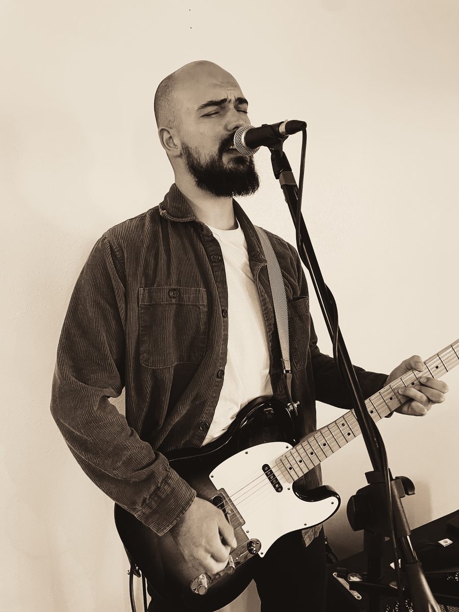 Dane at the mic